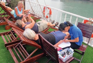 Grayline cruise Relaxing