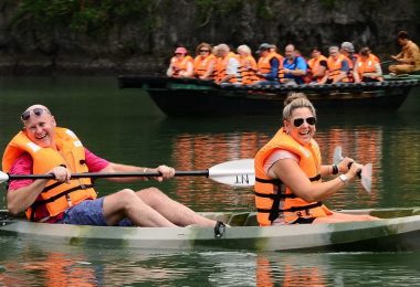 Kayaking Halong Bay