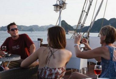 Sunset party on paloma