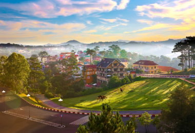 The conner of Dalat City